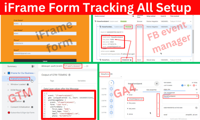 Setup iframe calendly hubspot gravity any ajax and lead form