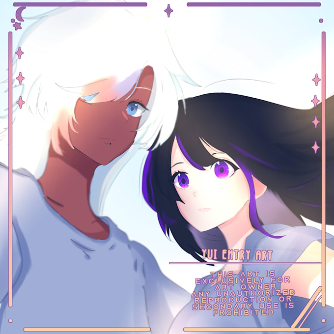 draw your character in my style