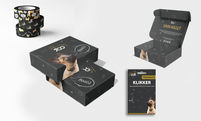 create product label and packaging design