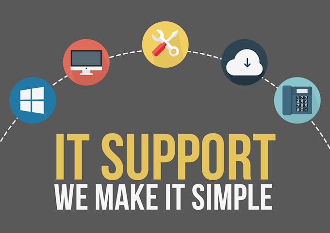 provide IT support for windows, linux, mac to fix issues remotely