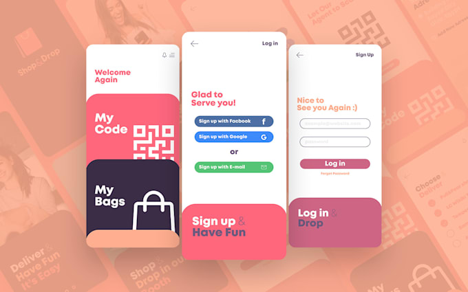 Create a modern ui ux design by Maliaci | Fiverr