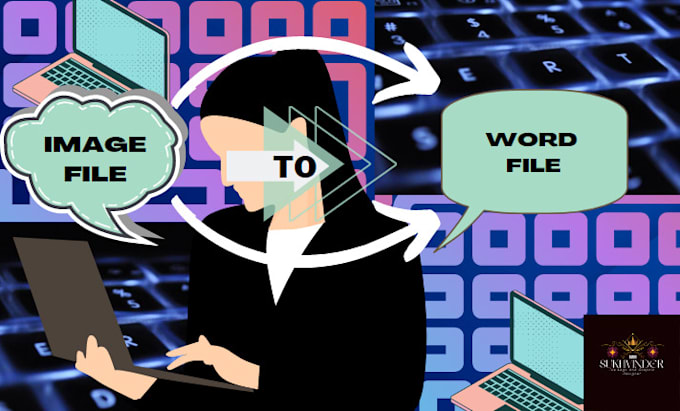 convert image to text file or image to word file