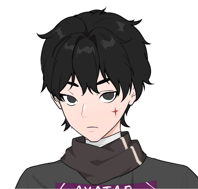 create a high quality custom anime character