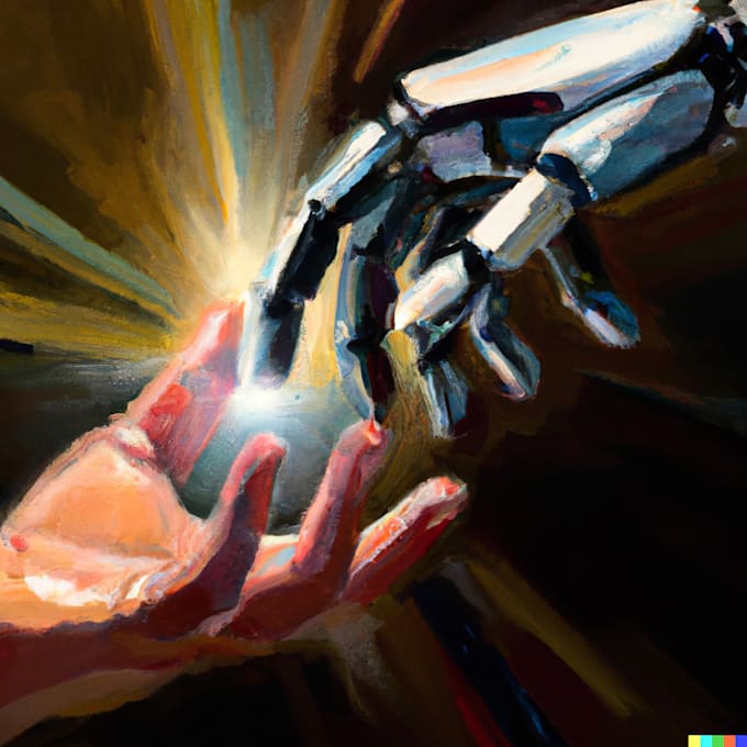 create ai assisted artwork