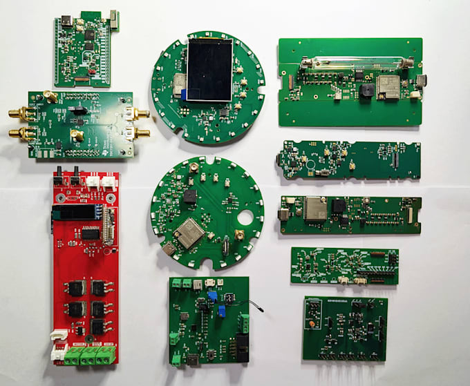 design and develop iot devices embedded systems from schematic to pcb