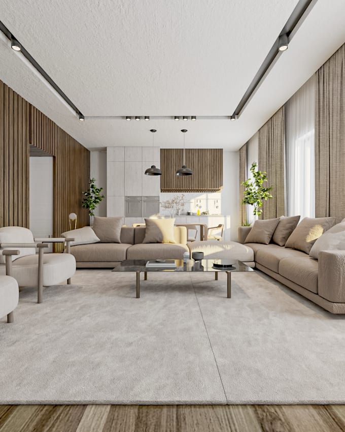 Realistic Interior Rendser Do 3d high quality realistic interior render by Mix_art_ | Fiverr