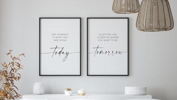 design printable wall art quotes