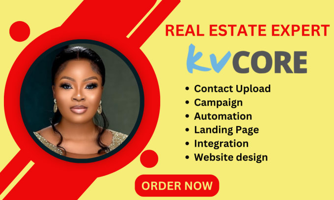 Set up and design kvcore landing page kvcore campaign kvcore automation