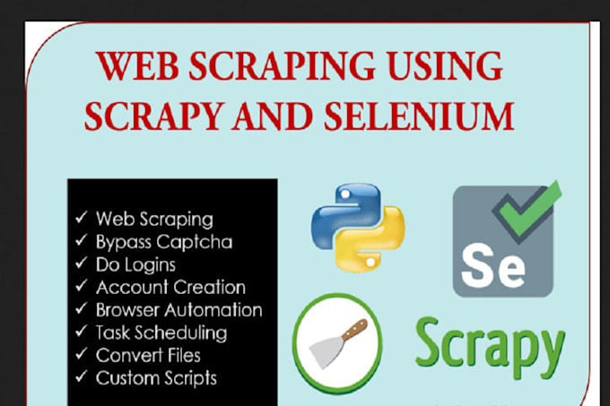 Code your python web bot ,excel automation and web scraper by ...