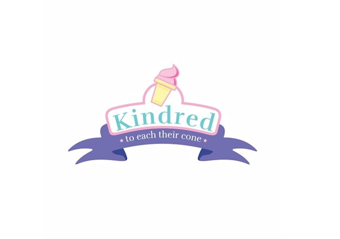 design extraordinary loveliness ice cream logo
