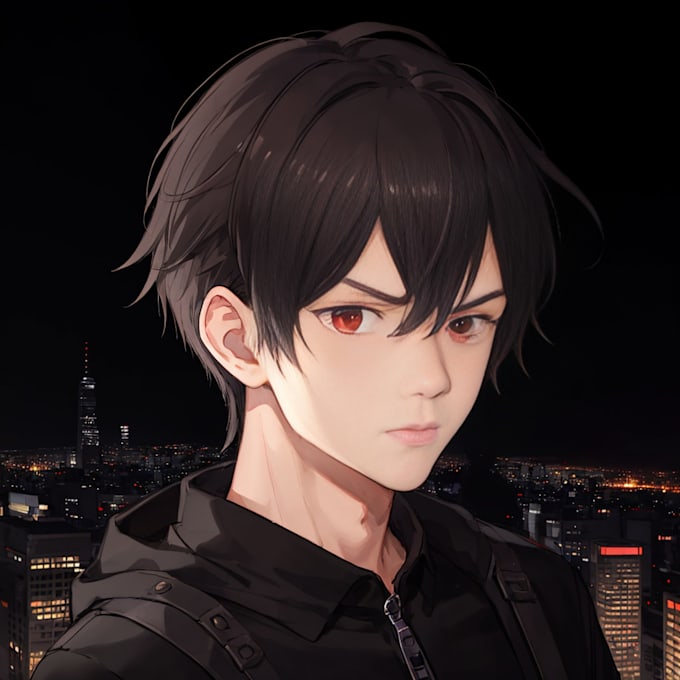 Create anime style profile picture for social media by Alexreitler | Fiverr