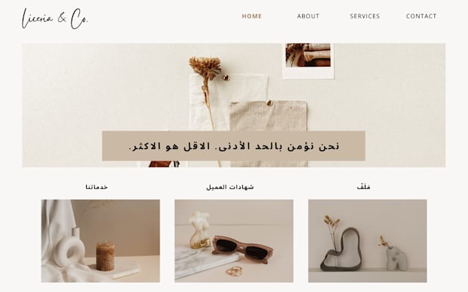 create a professional different lingual wordpress website