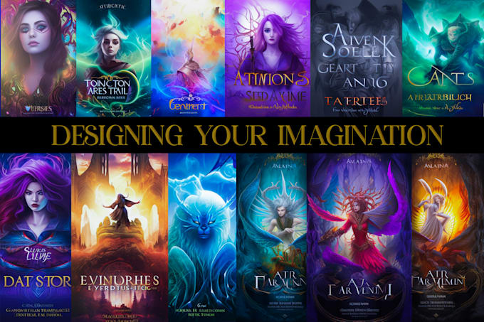 Do professional book cover design with midjourney ai artwork by ...