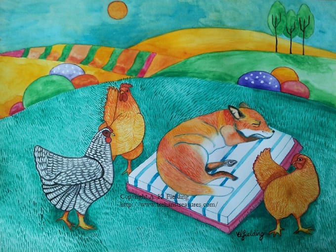 create whimsical illustrations for your childrens book