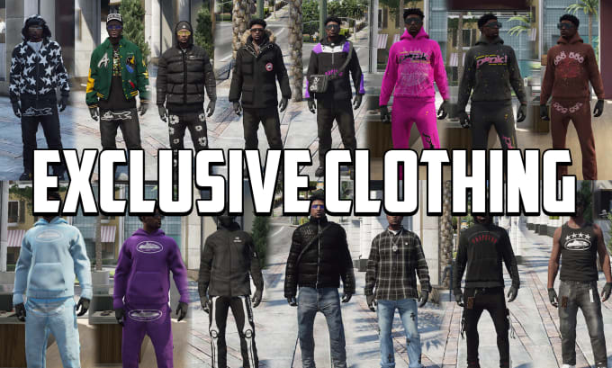 give you a fivem ready premium female clothing pack