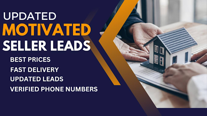 provide real estate motivated seller leads with skip tracing and wholesale leads