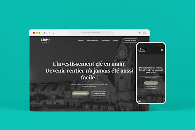 Customised Website Example Create a professional and custom made website by Mendarb | Fiverr