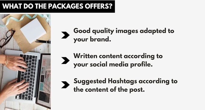 write social media copy and content
