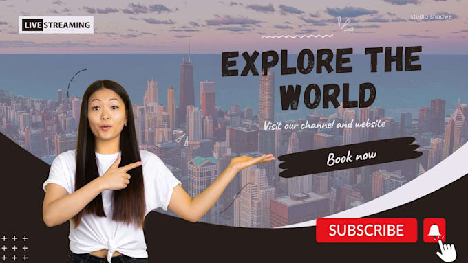 make professional thumbnail and cover for your videos