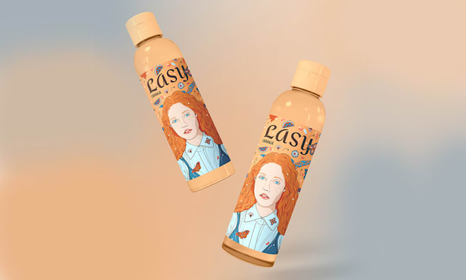 make vibrant illustrations for packaging
