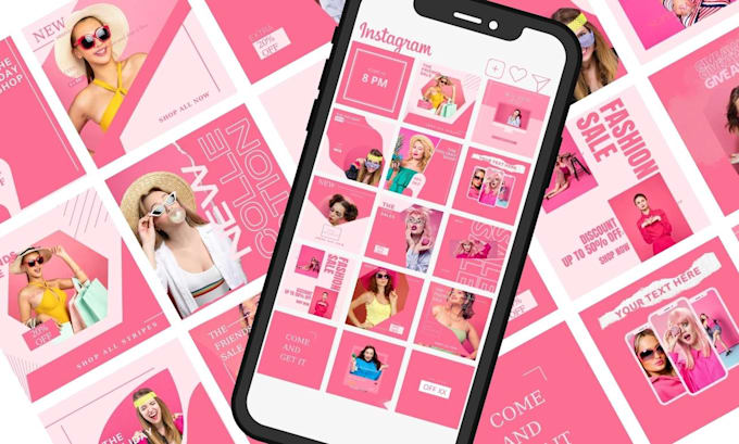 design editable instagram feeds template in canva for you