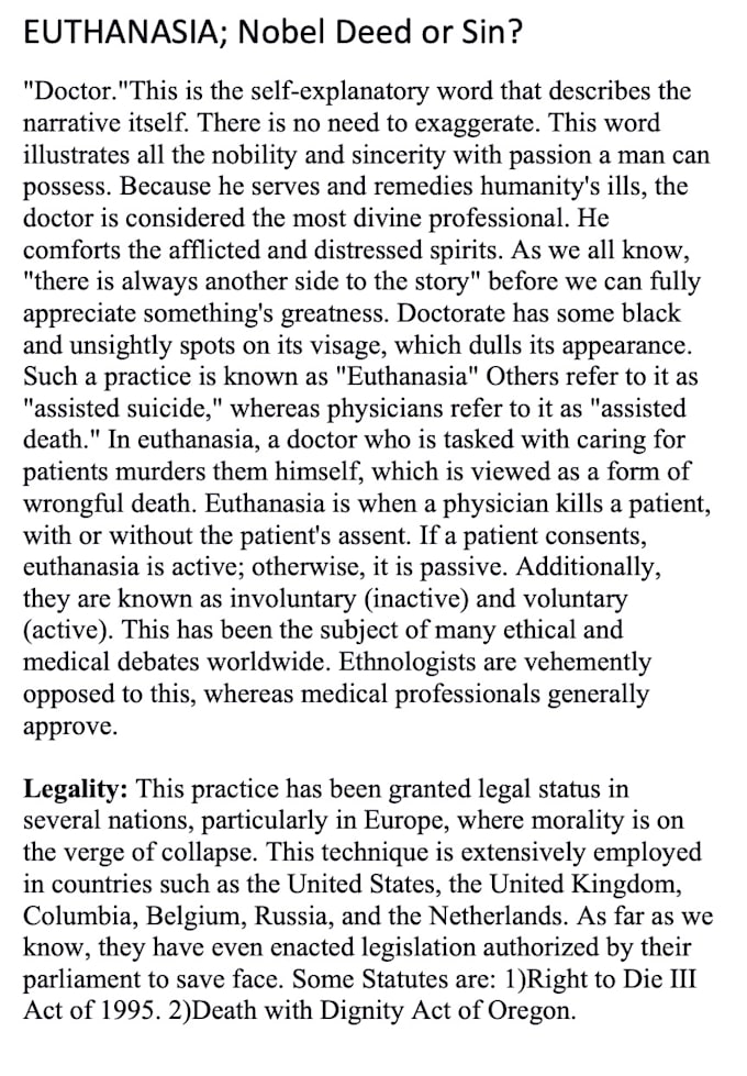 Write an engaging magazine,social media, journal or website article for