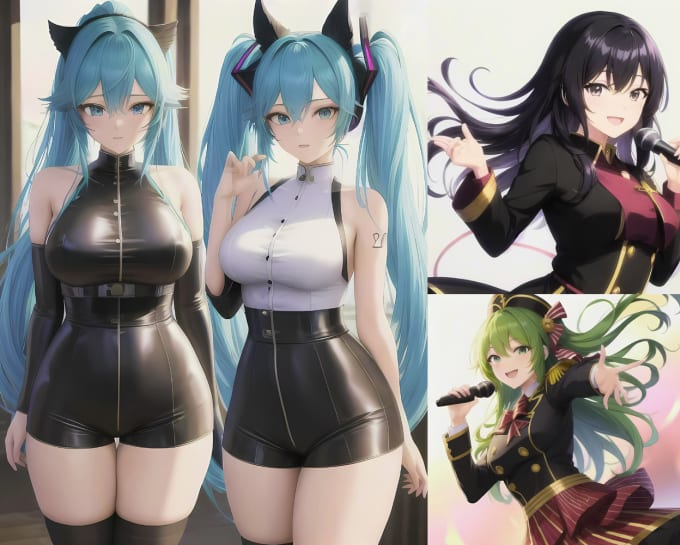 Create aesthetic ai anime art, nsfw available by Kzl_design Fiverr