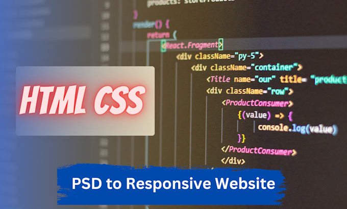 Covert psd, figma to html css boostrap by Harshilsanchpar | Fiverr