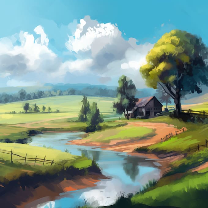 do abstract or acrylic background, environment, landscape design