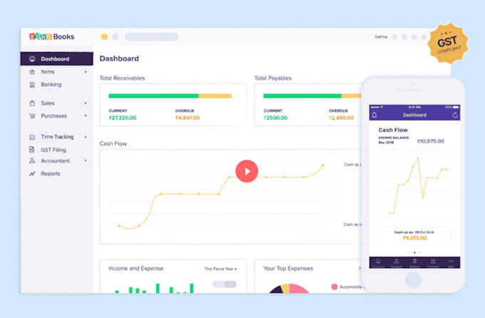 do zoho books bookkeeping and accounting