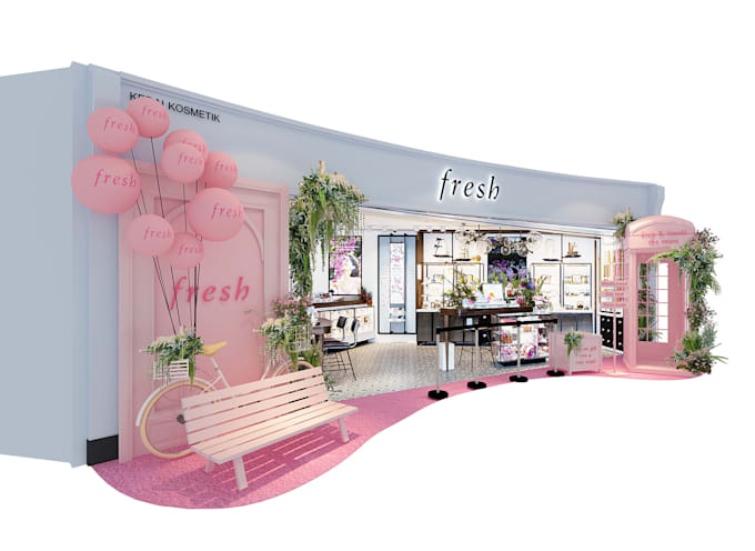 3d design and render your exhibition stand, booth or kiosk