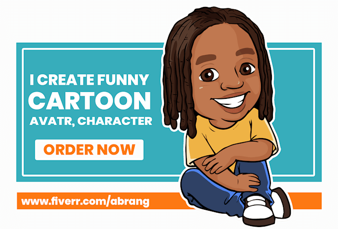 create cute cartoon characters, avatars, and bitmojis