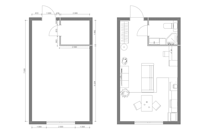 create 3d floor plan