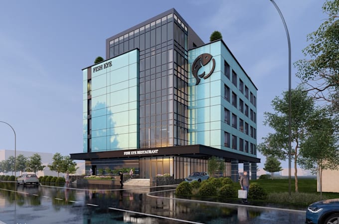 render architectural model in lumion