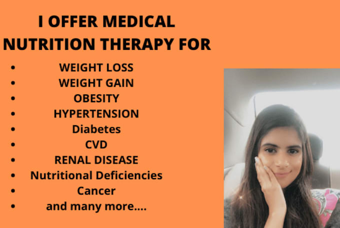 be your dietitian and design personalized diet plans