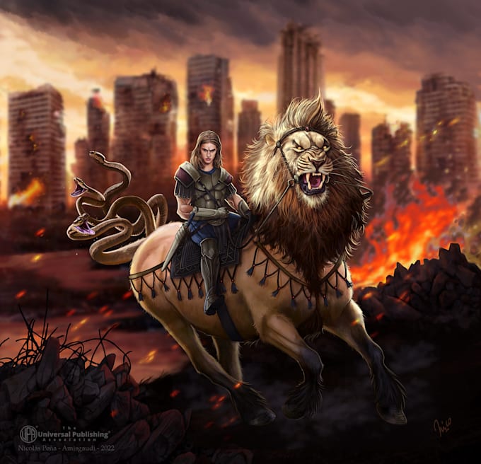 draw professional bible illustrations