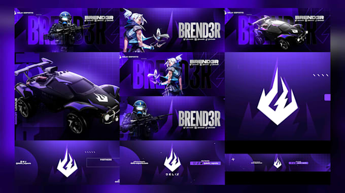 design esports and tournament graphics for social media