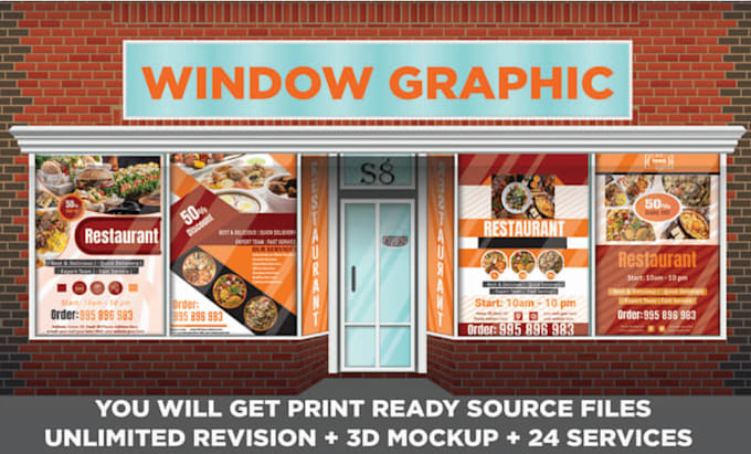 do custom window graphic, decals, vinyl or window sticker