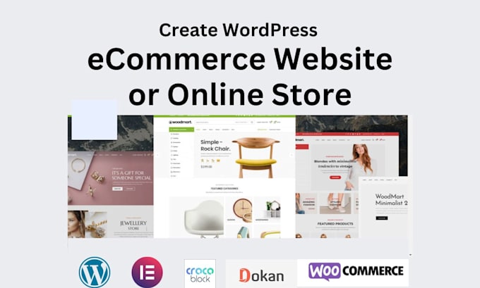 build wordpress business ecommerce online store website design