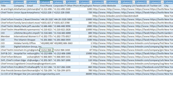 harvest targeted b2b lead, sales leads and data mining