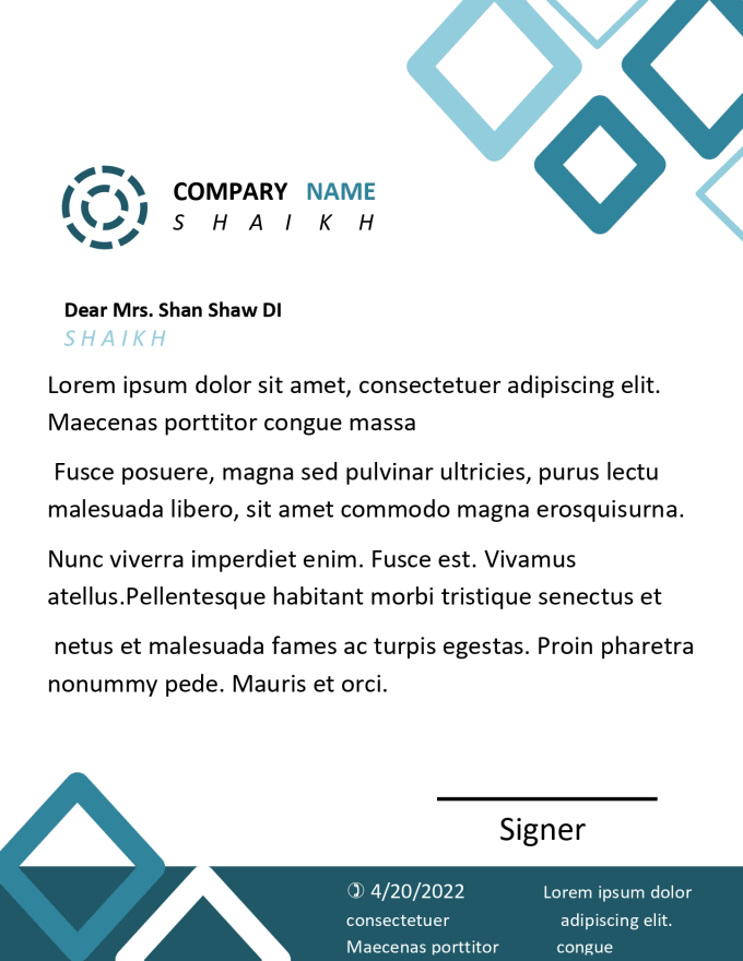 Eseguire il branding professionale e la formattazione dei documenti ms word