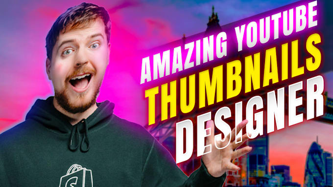 youtube thumbnail and party flyer design 24h quick delivery