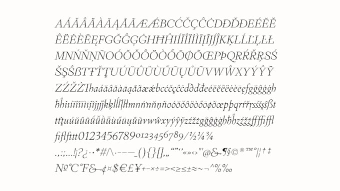 Design latin typeface for your brand by Quangang | Fiverr
