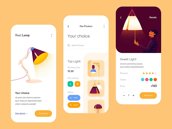 Build your cross platform mobile app using react native or flutter by ...