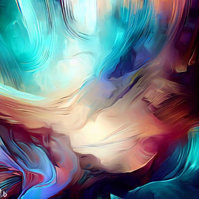 make printable digital painting, abstract, quote