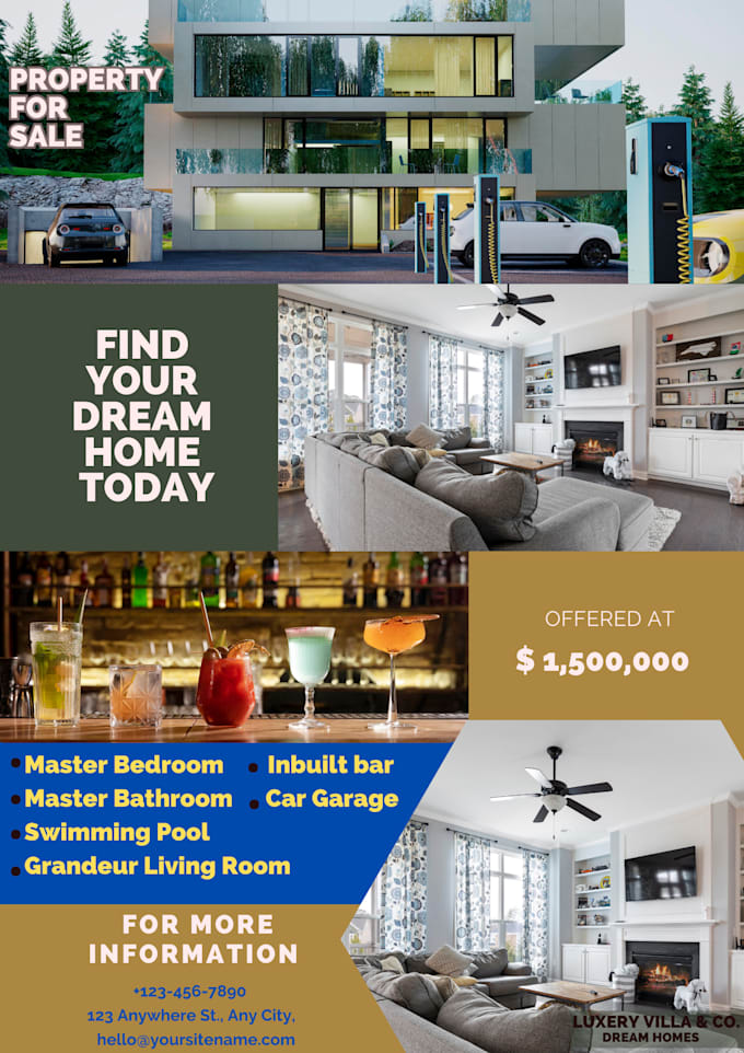 design professional business flyer