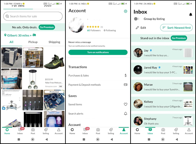 post your product on offerup