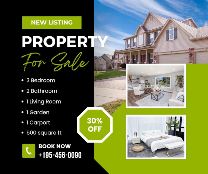design premium facebook ad images