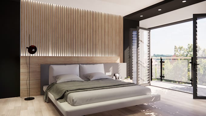 produce architectural visualization and interior design