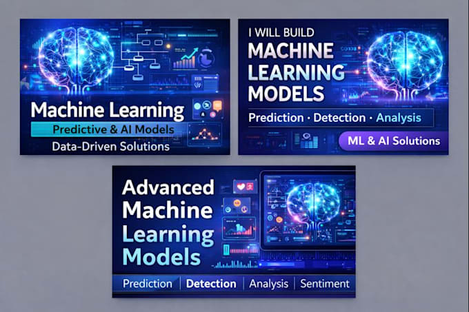 build machine learning models for prediction, detection and data analysis